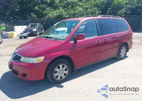 2004 Honda Odyssey Ex from USA, damaged, VIN 5FNRL18864B094682